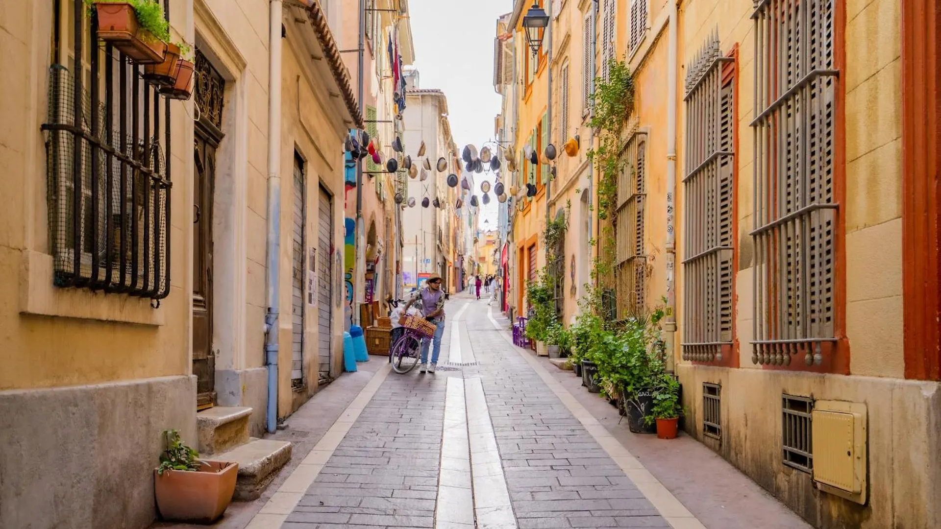 마르세유 Quartier Historique, Le Charme Du Panier 아파트
